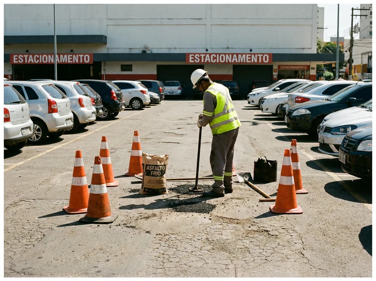 Manutenção de estacionamentos