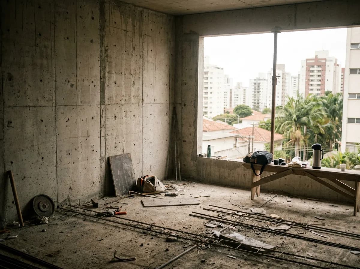 Paredes e pisos